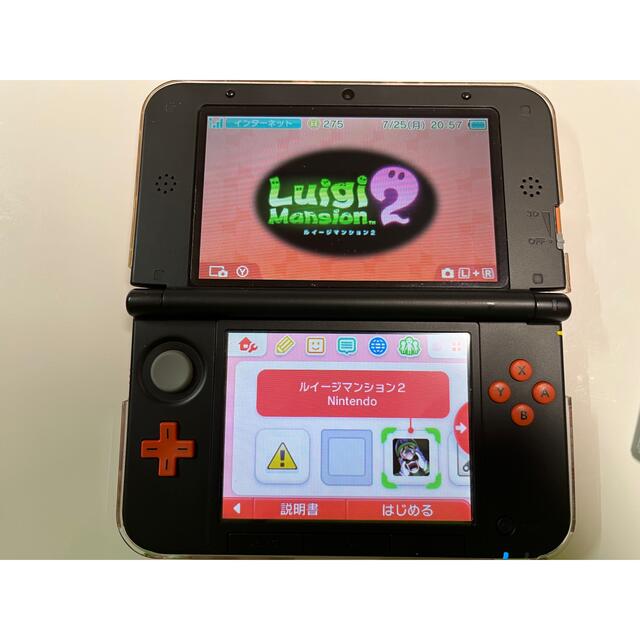 完品】ニンテンドー3DS LL リミテッドパック オレンジ×ブラック - www ...