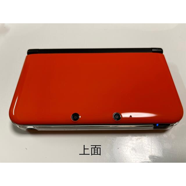 任天堂(ニンテンドウ)の【完品】ニンテンドー3DS LL リミテッドパック オレンジ×ブラック エンタメ/ホビーのゲームソフト/ゲーム機本体(携帯用ゲーム機本体)の商品写真