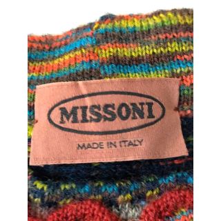 MISSONI ミッソーニ　モヘア混セーター　幾何学　総柄　イタリア製　M相当