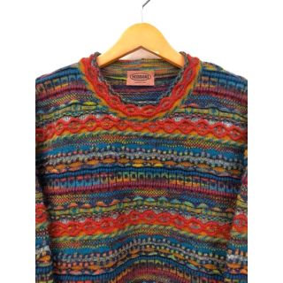 MISSONI - MISSONI(ミッソーニ) イタリア製 モヘア混 3Dデザインニット