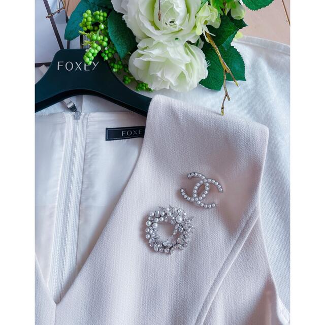 FOXEY 2020年増産品 Vバロンワンピース 希少42 極美品 Rene | www