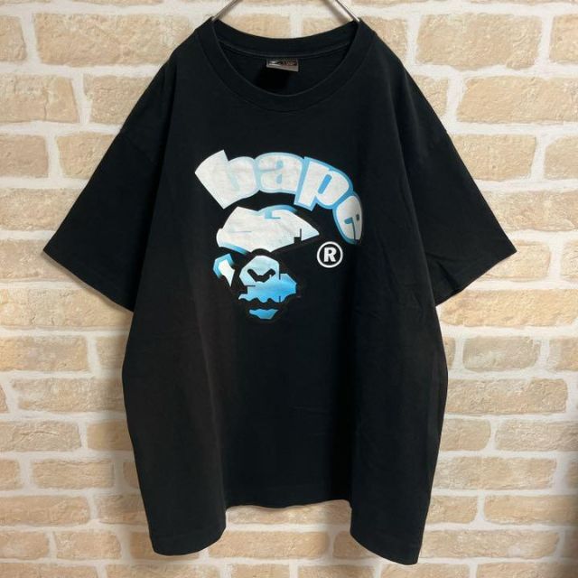 A BATHING APE(アベイシングエイプ)のA BATHING APE アベイシングエイプ Tシャツ 90s 旧タグ XL メンズのトップス(Tシャツ/カットソー(半袖/袖なし))の商品写真