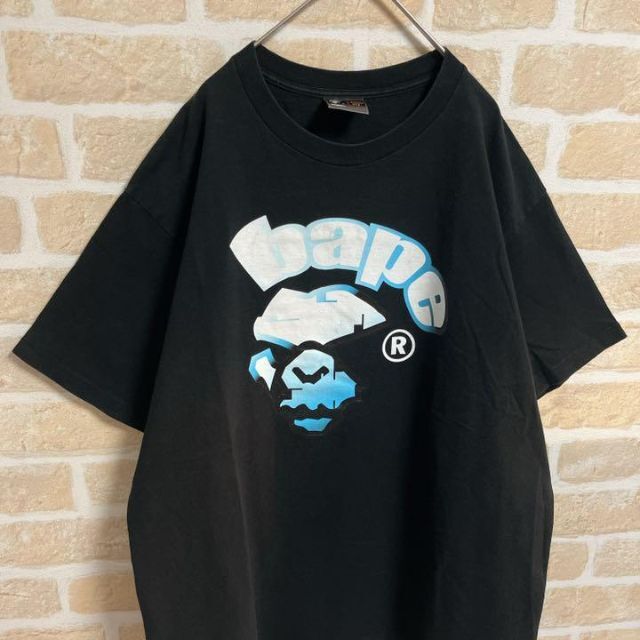 A BATHING APE(アベイシングエイプ)のA BATHING APE アベイシングエイプ Tシャツ 90s 旧タグ XL メンズのトップス(Tシャツ/カットソー(半袖/袖なし))の商品写真