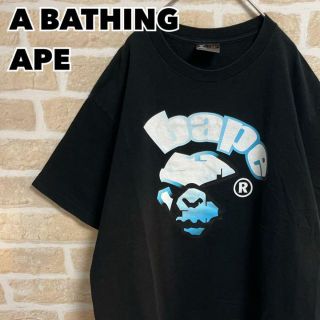 アベイシングエイプ(A BATHING APE)のA BATHING APE アベイシングエイプ Tシャツ 90s 旧タグ XL(Tシャツ/カットソー(半袖/袖なし))