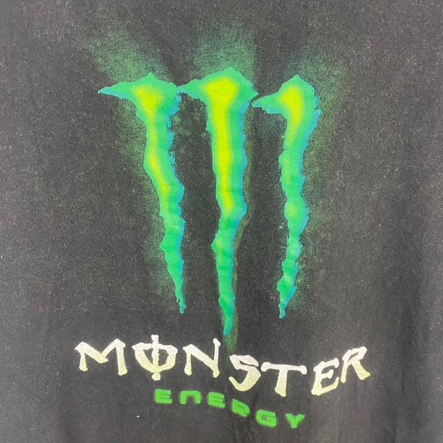 Monster モンスター　商品ロゴ　半袖Tシャツ　両面ロゴ　Ｌサイズ メンズのトップス(Tシャツ/カットソー(半袖/袖なし))の商品写真