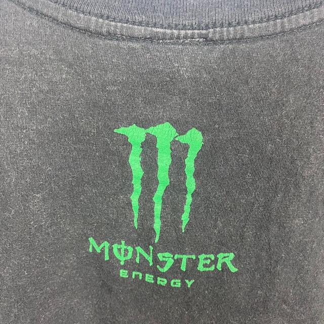 Monster モンスター　商品ロゴ　半袖Tシャツ　両面ロゴ　Ｌサイズ メンズのトップス(Tシャツ/カットソー(半袖/袖なし))の商品写真