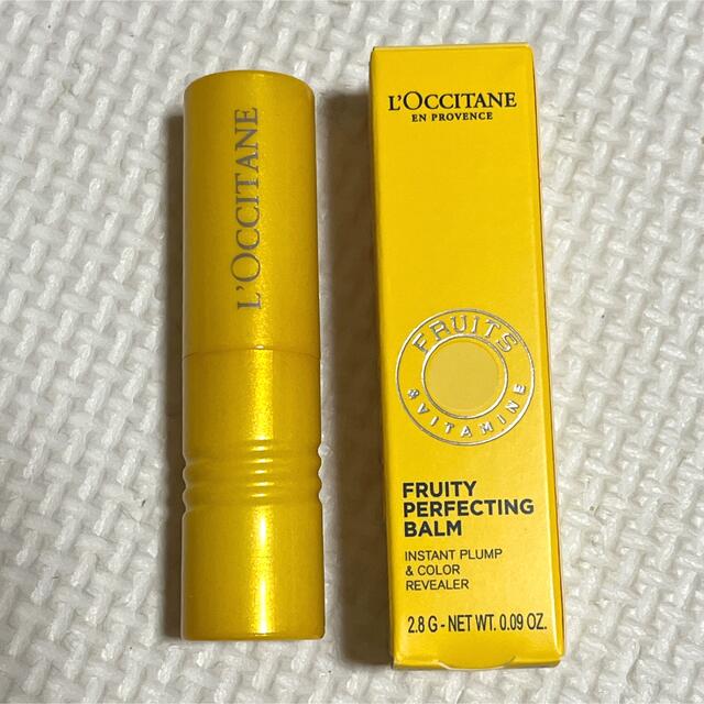 L'OCCITANE(ロクシタン)のロクシタン デリシャス＆フルーティー リップパーフェクター コスメ/美容のスキンケア/基礎化粧品(リップケア/リップクリーム)の商品写真