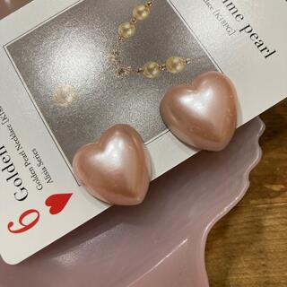 ロキエ(Lochie)の🔻vintage heart pearl earring(イヤリング)
