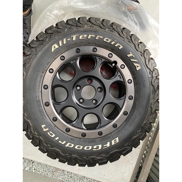 XTREME-J  XJ03  グッドリッチ235/70r16 デリカ 自動車/バイクの自動車(タイヤ・ホイールセット)の商品写真