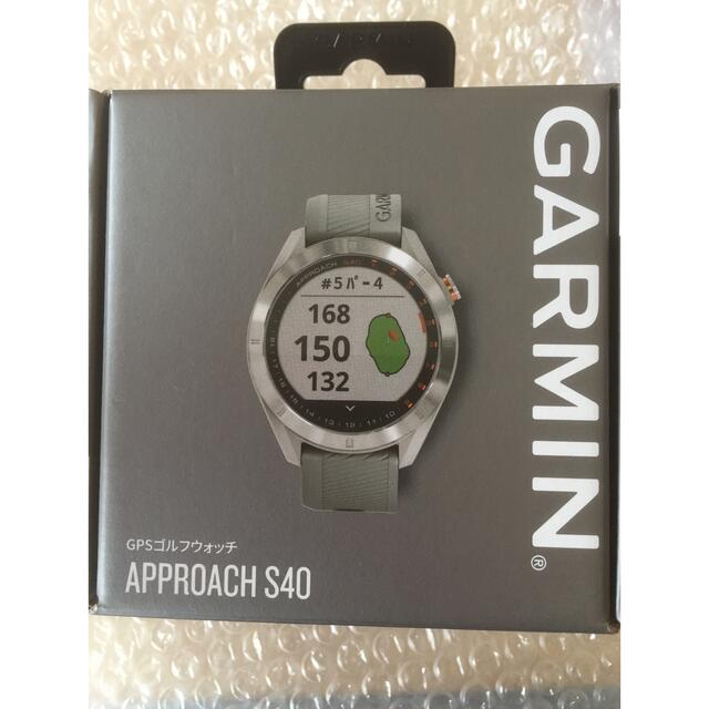 専門店 Garmin s40 GPSゴルフナビ グレー sushitai.com.mx