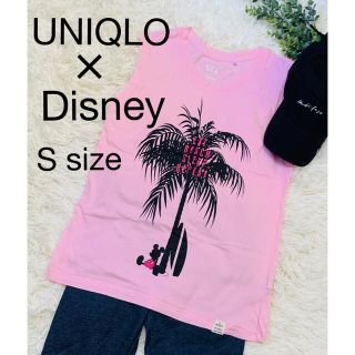 ユニクロ(UNIQLO)の【美品】UNIQLO タンクトップ S size Disneyコラボ(タンクトップ)