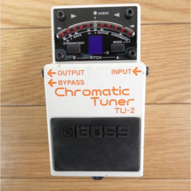 Boss ペダルチューナー　tu-2 chromatic tuner