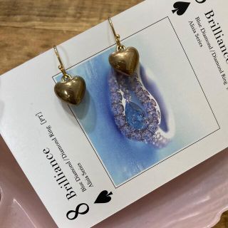 ロキエ(Lochie)の🔻vintage heart  pierce(ピアス)