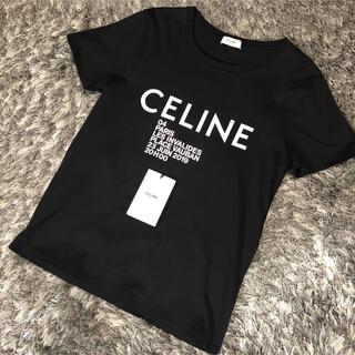 セリーヌ(celine)のCELINE 新品タグ付き Tシャツ ブラック メンズ Sサイズ 19SS(Tシャツ/カットソー(半袖/袖なし))