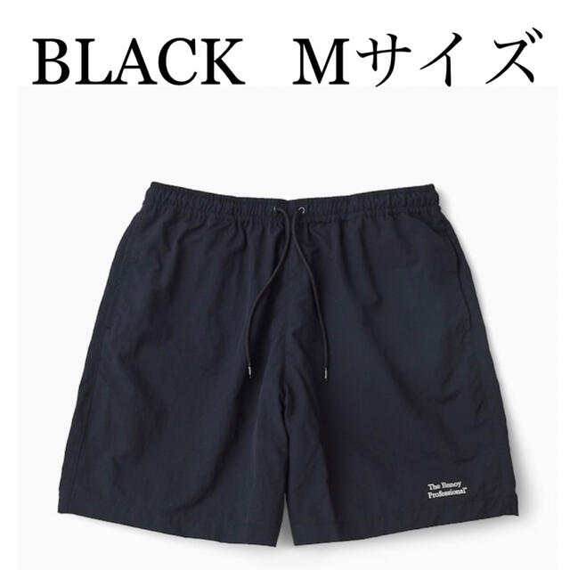 【ennoy】Nylon Shorts  ブラック　Mサイズ