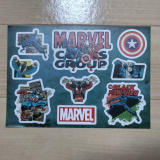 マーベル(MARVEL)のマーベル　コミックス　ステッカー(アメコミ)