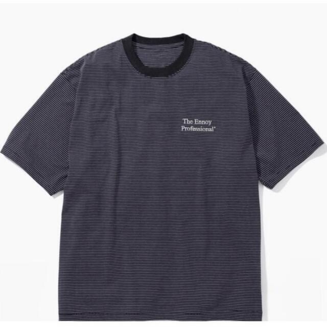 S/S Border T-Shirt (BLACK × WHITE) mサイズ