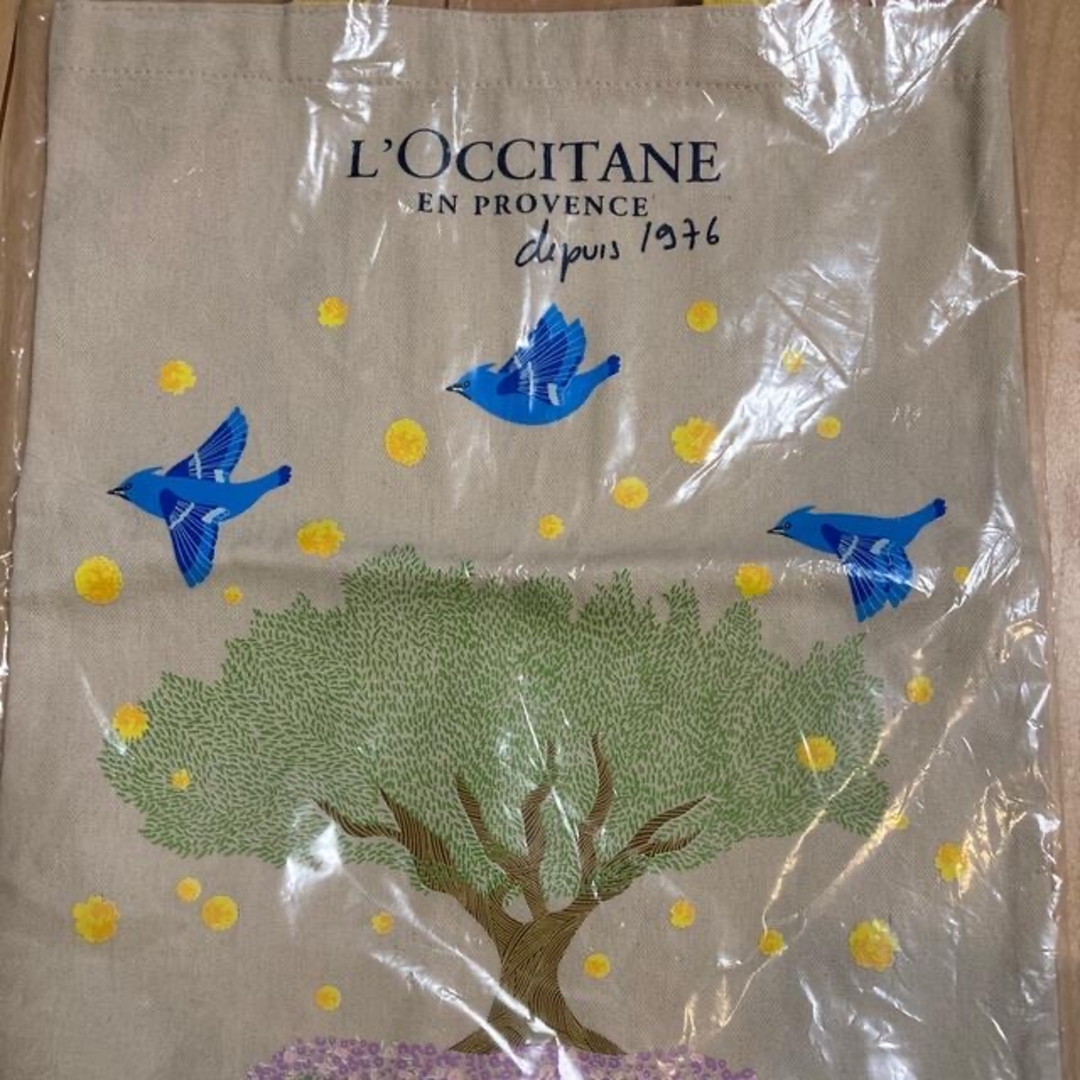L'OCCITANE(ロクシタン)のロクシタン　トートバッグ　ノベルティ エンタメ/ホビーのコレクション(ノベルティグッズ)の商品写真