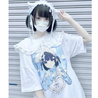 ミルクボーイ(MILKBOY)のililil【イルイルイル】ねこみみてんしちゃんTシャツ　新品未開封(Tシャツ(半袖/袖なし))