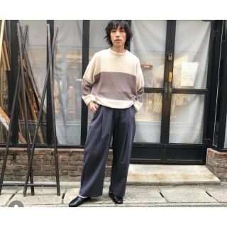 コモリ(COMOLI)のstudionicholson 19ss volume pleats pants(スラックス)