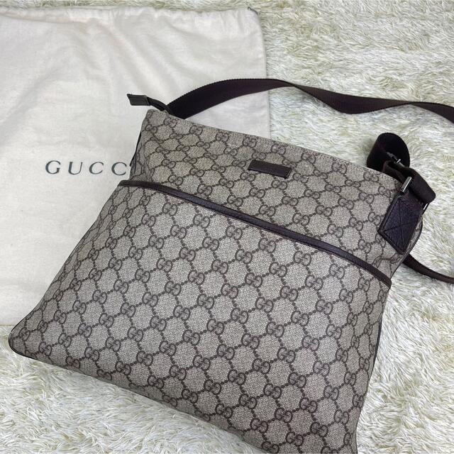 美品✨ Gucci グッチ ショルダーバッグ GG スプリーム PVC レディース