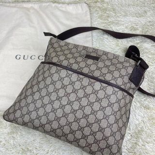 グッチ(Gucci)の美品✨ Gucci グッチ ショルダーバッグ GG スプリーム PVC(ショルダーバッグ)