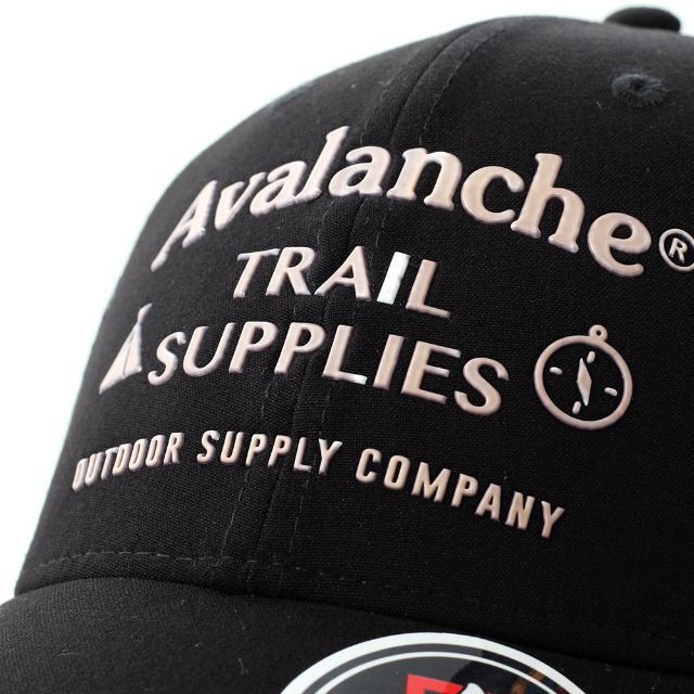 AVALANCHE(アヴァランチ)のメッシュキャップ 帽子 アバランチ ブラック 94JWF-01-BLK USA メンズの帽子(キャップ)の商品写真