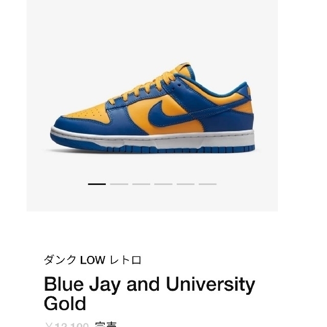 NIKE(ナイキ)のNike Dunk Low 27cm ダンクロー メンズの靴/シューズ(スニーカー)の商品写真