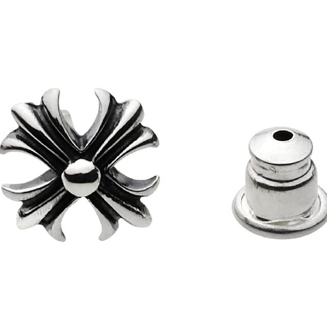 Chrome Hearts - クロスピアスポスト18金クロムハーツ好きな方の Chrome Hearts - クロスピアスポスト18金クロムハーツ好きな方の