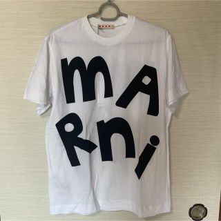 マルニ(Marni)のMARNI マルニ 両面マキシロゴTシャツ(Tシャツ(半袖/袖なし))