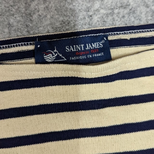 SAINT JAMES(セントジェームス)のSAINT JAMES セントジェームス OUESSANT T6 ウェッソン半袖 メンズのトップス(Tシャツ/カットソー(半袖/袖なし))の商品写真