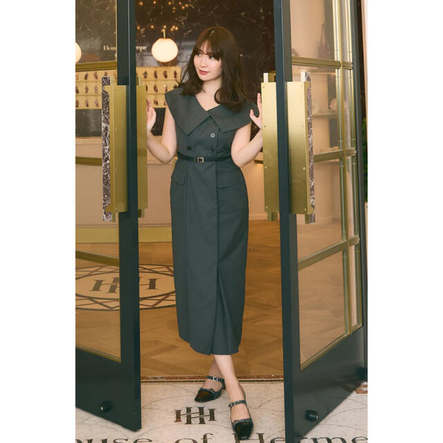 アプワイザ】 Her lip to - Saint Charles Big Collar Dressの通販 by