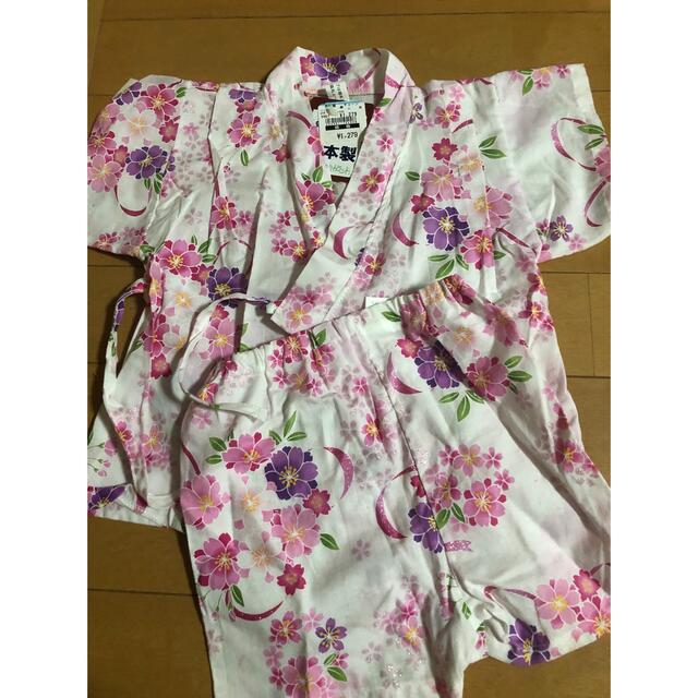 女の子　80 甚平　☆新品☆ キッズ/ベビー/マタニティのベビー服(~85cm)(甚平/浴衣)の商品写真