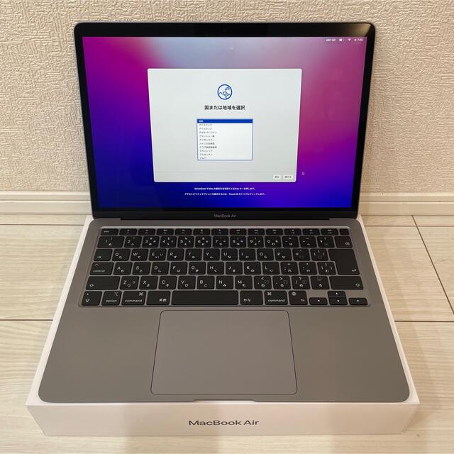 M1 MacBook Air 2020 256G 8G スペースグレー