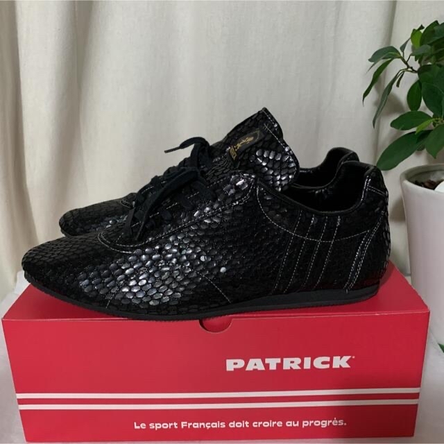 PATRICK(パトリック)の限定品 PATRICK キッドレザー ブラック 日本製 28.0 メンズの靴/シューズ(ドレス/ビジネス)の商品写真