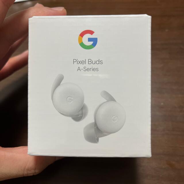 Google(グーグル)の新品 Google Pixel Buds A-Series クリアリー ホワイト スマホ/家電/カメラのオーディオ機器(ヘッドフォン/イヤフォン)の商品写真