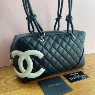 ✨超上美品✨CHANEL  シャネル バッグ ボーリング カンボン マトラッセ