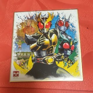 バンダイ(BANDAI)の仮面ライダー色紙ART Feat.W  アギト(印刷物)