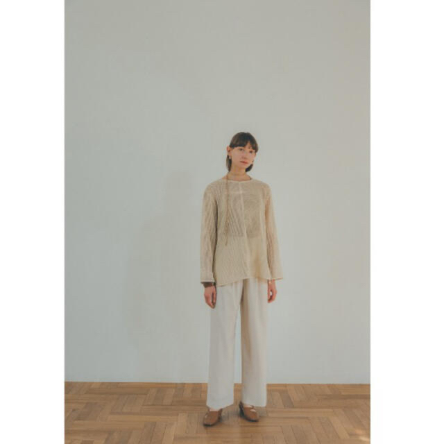 CLANE(クラネ)のCLANE ベーシックタックパンツ BASIC TUCK PANTS レディースのパンツ(カジュアルパンツ)の商品写真