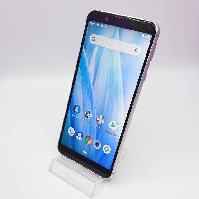 AQUOS(アクオス)のSIMフリーSoftBank AQUOS sense3 basic 907SH  スマホ/家電/カメラのスマートフォン/携帯電話(スマートフォン本体)の商品写真