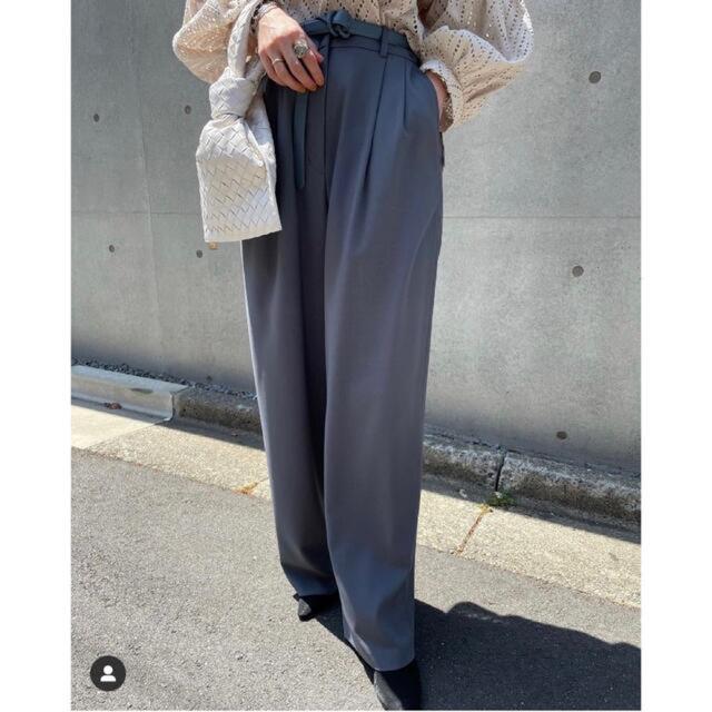 CLANE(クラネ)のCLANE ベーシックタックパンツ BASIC TUCK PANTS レディースのパンツ(カジュアルパンツ)の商品写真