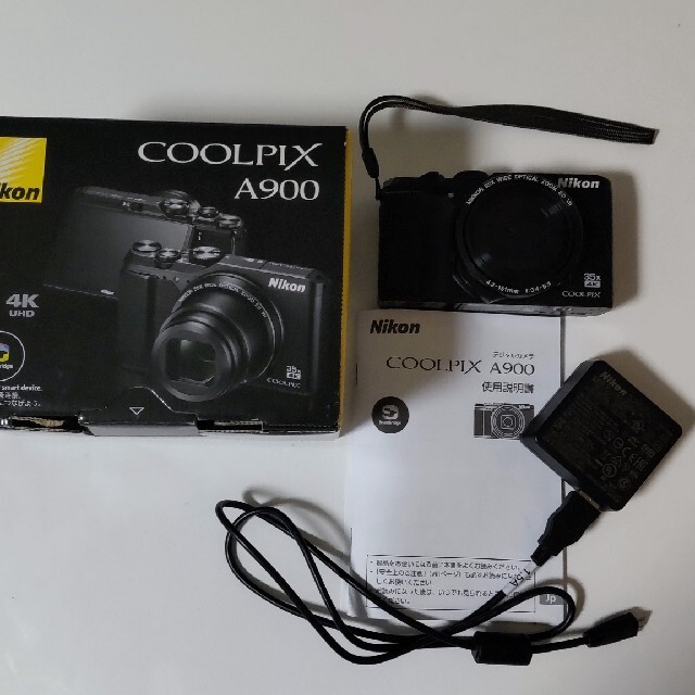 新作得価】 Nikon COOLPIX A900 ブラック ニコン デジタルカメラ ZRrwH