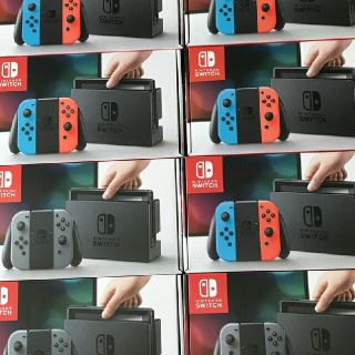 新品未開封　任天堂スイッチ　ネオン10台　ブラック3台(家庭用ゲーム機本体)