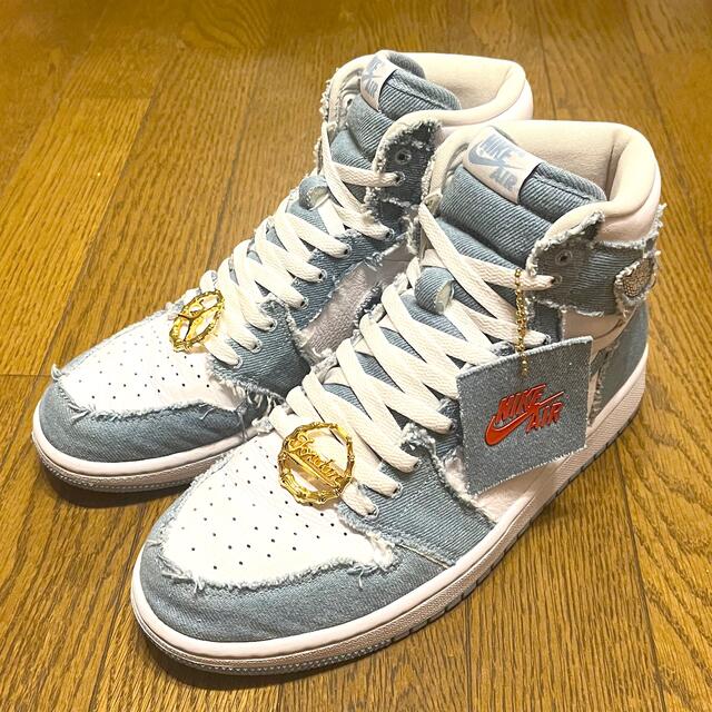 NIKE WMNS AIR JORDAN 1 HIGH "Denim" 27.5メンズ