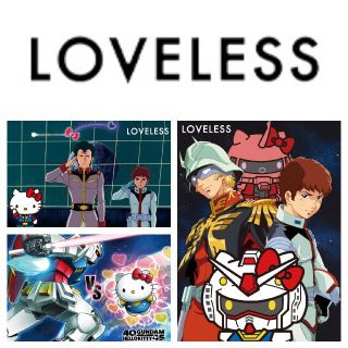 ラブレス(LOVELESS)のLOVELESS HELLO KITTY ガンダム キティ 2枚 ギルドプライム(Tシャツ/カットソー(半袖/袖なし))