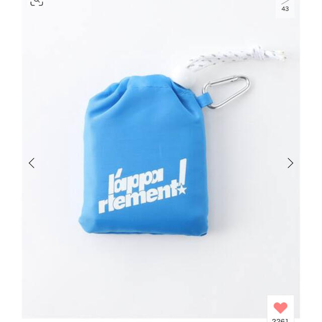 L'Appartement DEUXIEME CLASSE(アパルトモンドゥーズィエムクラス)の★新品★ Nylon Eco Bag レディースのバッグ(エコバッグ)の商品写真