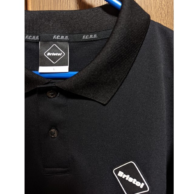 搬入設置サービス付 FCRB 23SS S/S TEAM POLO ベージュ ポロシャツ