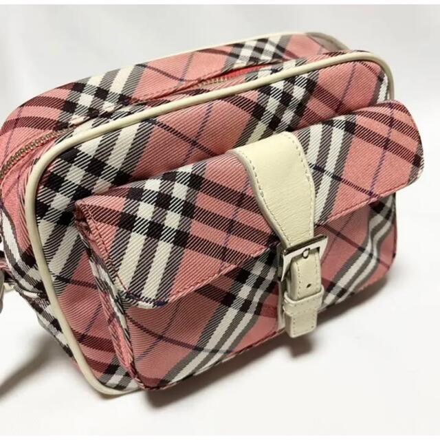 【絶版美品】 BURBERRY BLUE LABELノバチェックショルダーバッグ