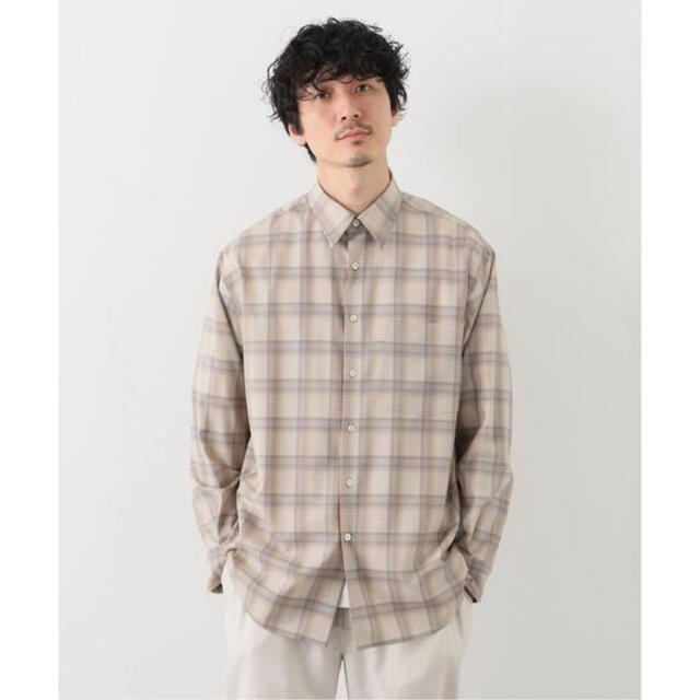 【AURALEE】SUPER LIGHT WOOL CHECK SHIRTS 4