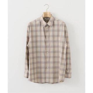 オーラリー(AURALEE)の【AURALEE】SUPER LIGHT WOOL CHECK SHIRTS 4(シャツ)